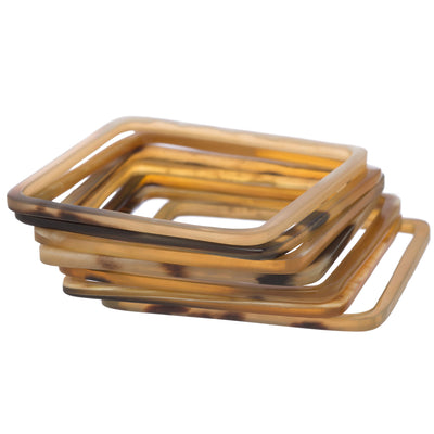 CTB042 Horn Square Bangle Set