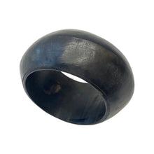 CTB185 Black Horn 3-Dimensional Bangle