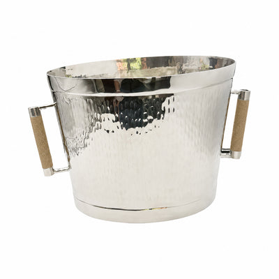 Forged SS Oval Bev Bucket Shagreen Handle
