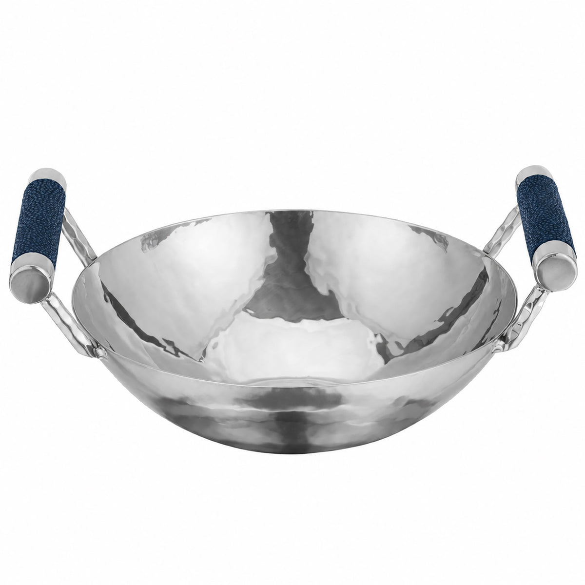 8 in Forged SS Bowl  Shagreen Handles