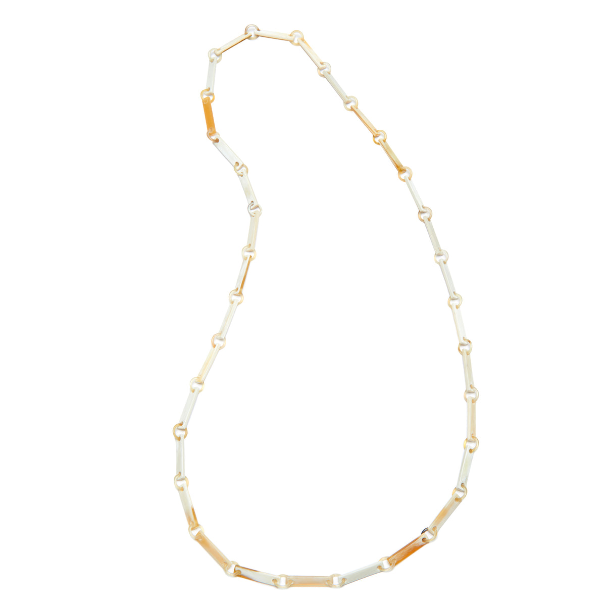 Horn Flat Link Necklace