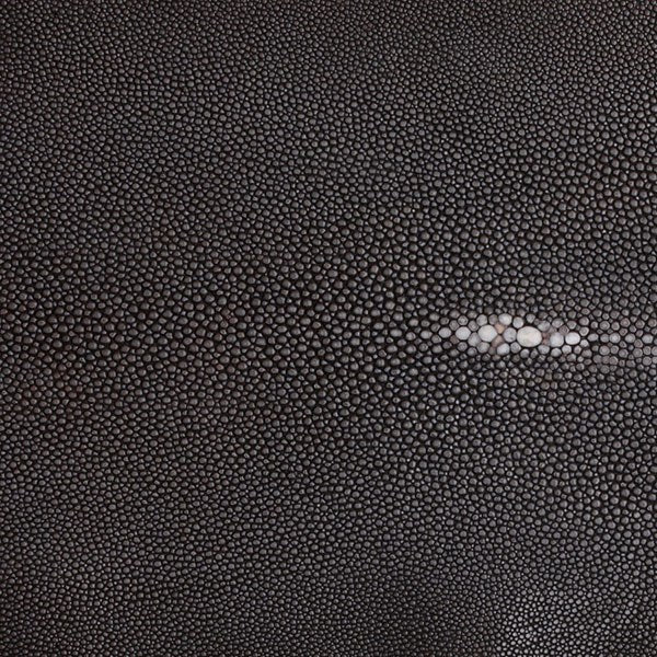 Hand Forged SS Fork Shagreen Inlay