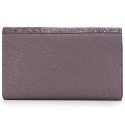 Holly Large Fold Top Clutch with Chain