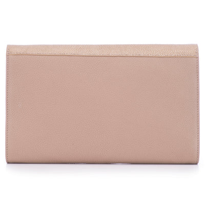 Holly Large Fold Top Clutch with Chain