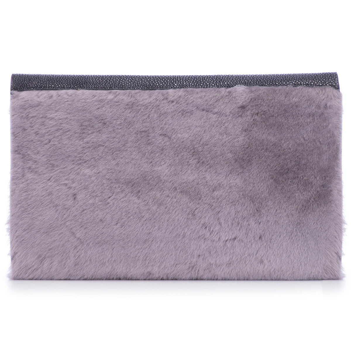 Holly  Large Fold Top Clutch with Chain