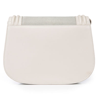 Hazel Classic Saddle Bag Shagreen