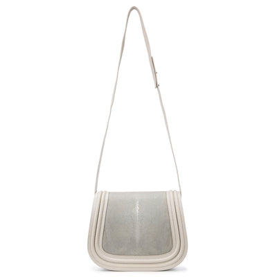 Hazel Classic Saddle Bag Shagreen