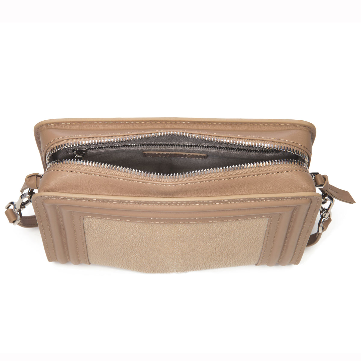 Nora Double Zip Cross Body
