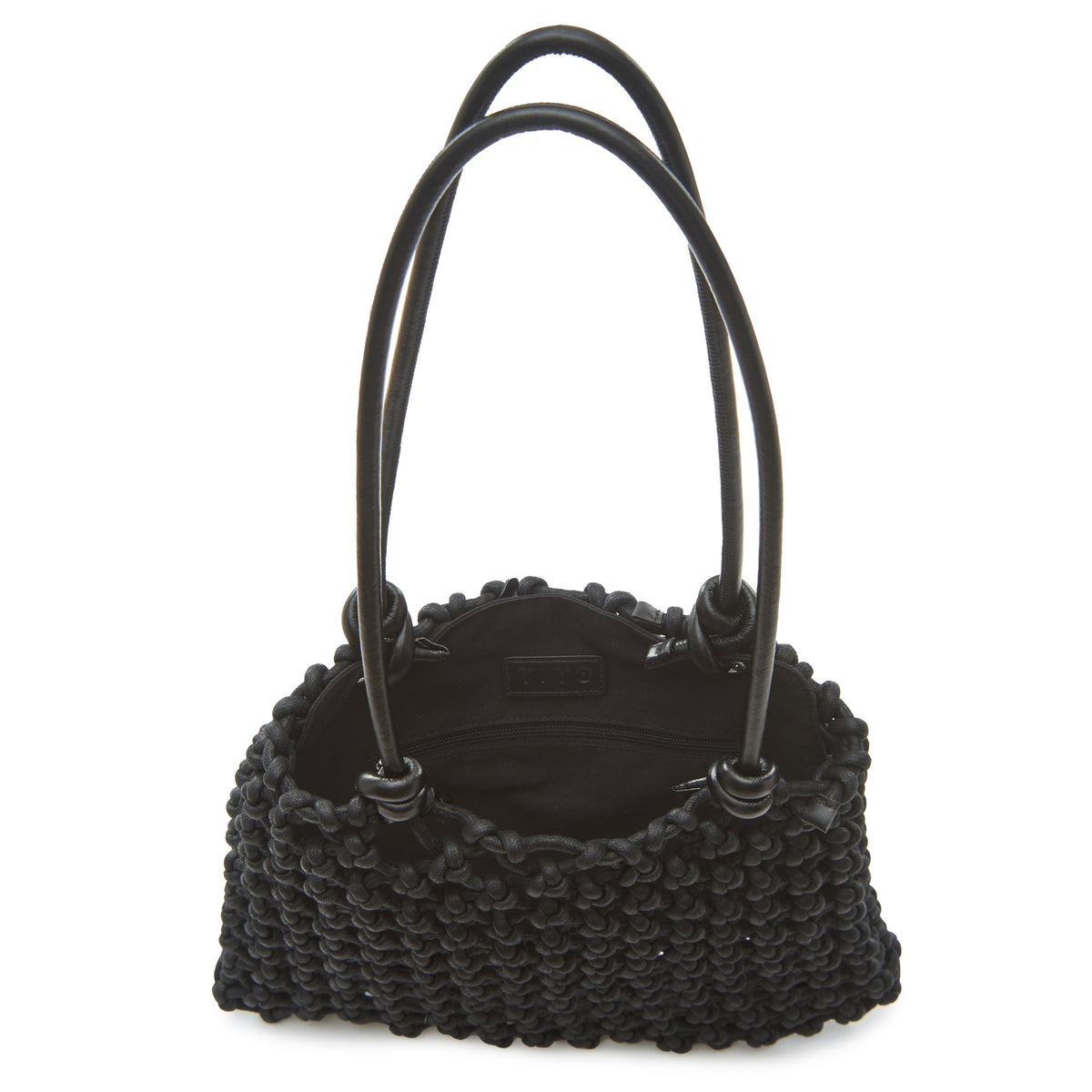 Isa Waxed Cotton Leather Handles Knot Tote
