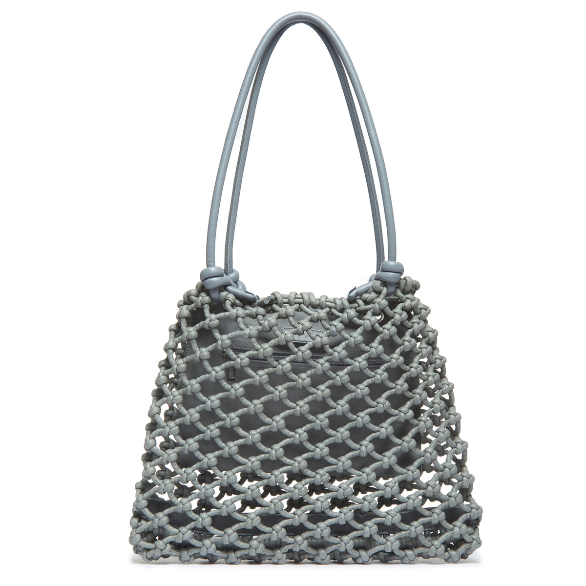 Isa Waxed Cotton Leather Handles Knot Tote