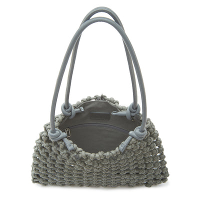 Isa Waxed Cotton Leather Handles Knot Tote
