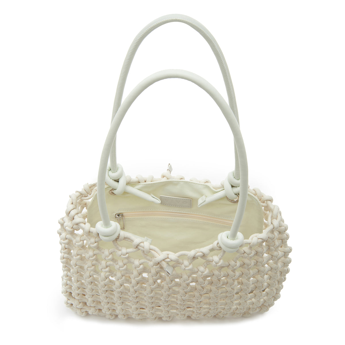 Isa Waxed Cotton Leather Handles Knot Tote