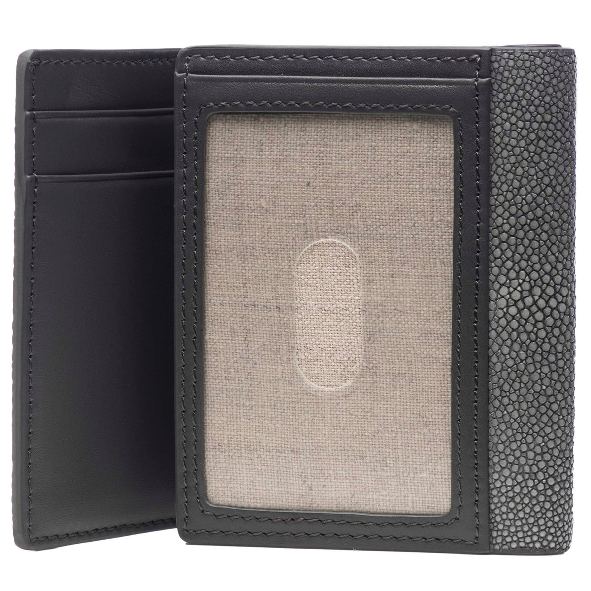 Evan Shagreen Tri-Fold Wallet