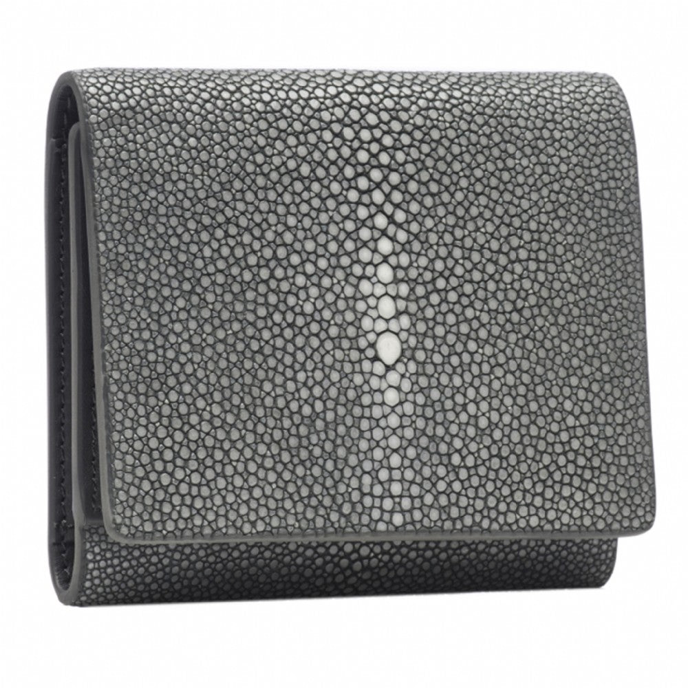 Evan Shagreen Tri-Fold Wallet