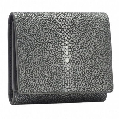 Evan Shagreen Tri-Fold Wallet