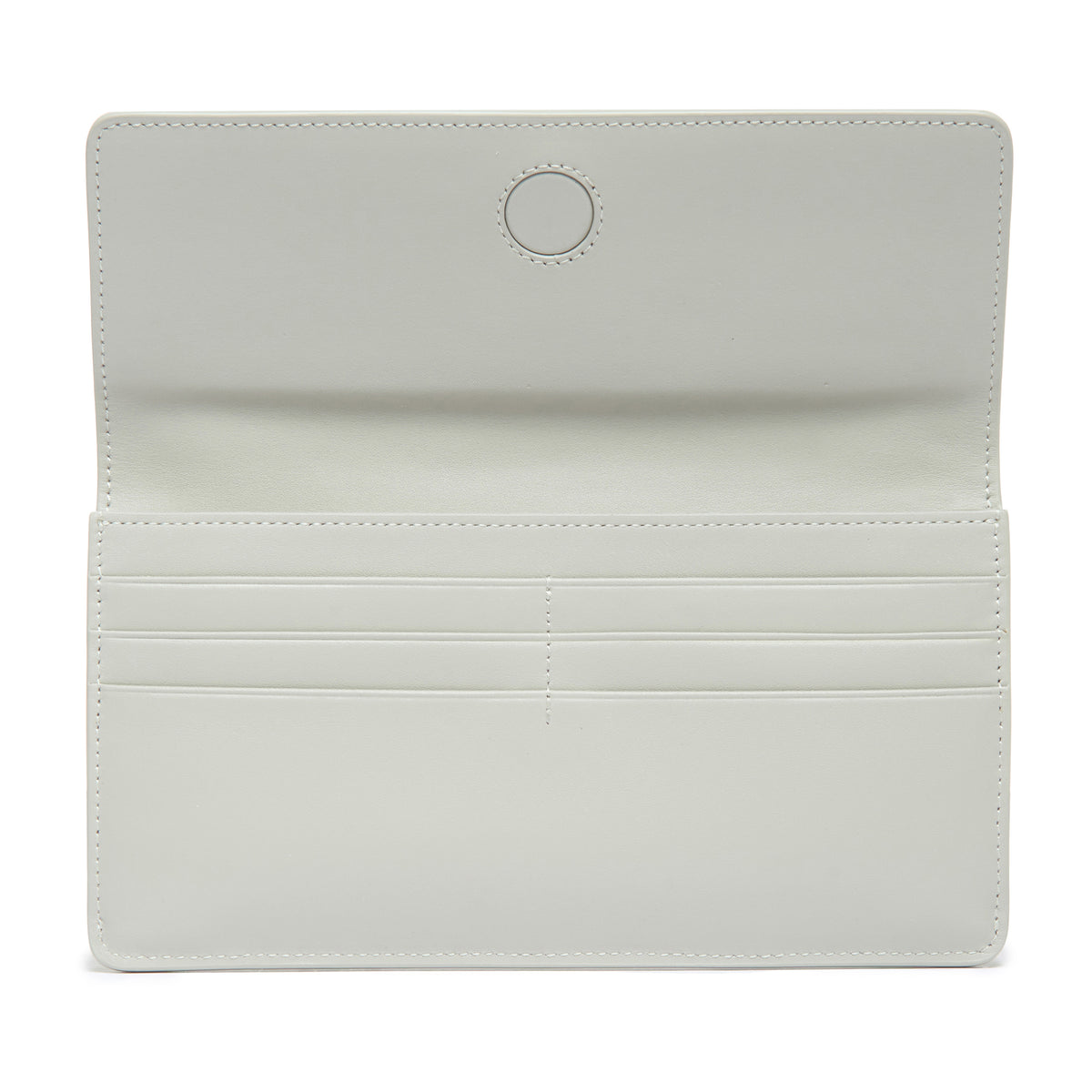 Maya Shagreen Fold Front Wallet Zip Back