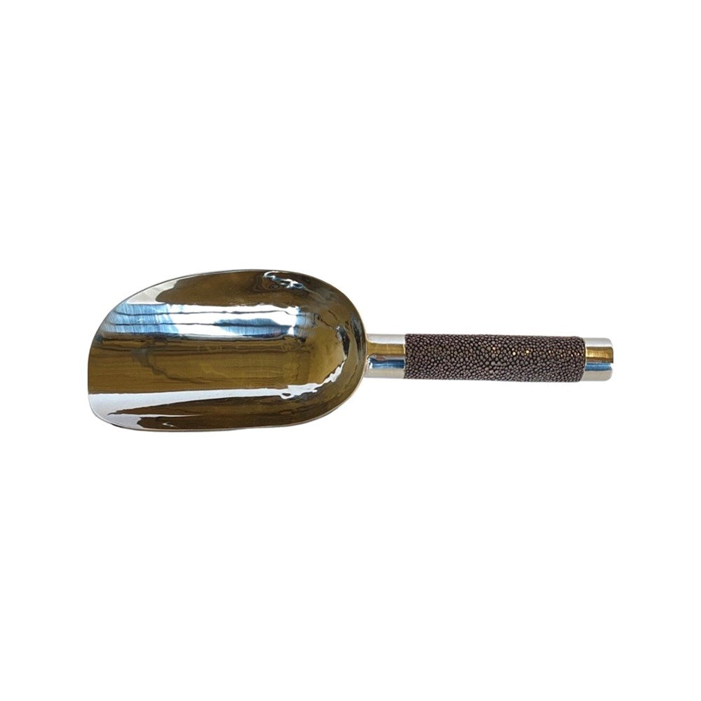 Hand Forged SS Scoop Shagreen Handle