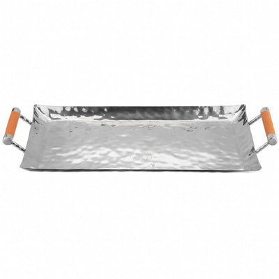 18 x 10 Hand Forged SS Tray Shagreen