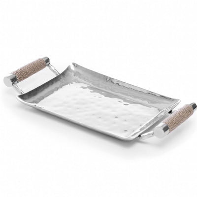 8 x 6 Forged SS Tray Shagreen Handles
